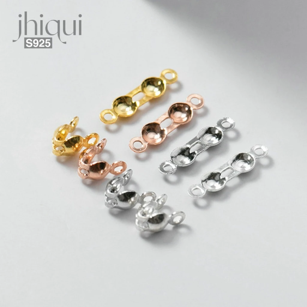 

5 шт., серебряные застежки и крючки для изготовления ювелирных изделий