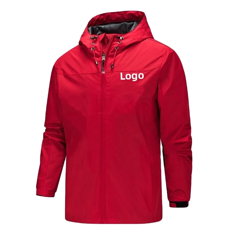Customize your logo  Jackets Waterproof Windproof Breathable Jacket  Men Fashion Outdoor Mountain Jackets  Training Jackets 3