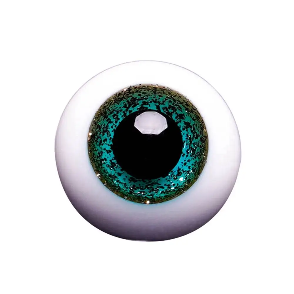 1pair 8mm 10mm 12mm 14mm Blue Black Glass Eyes Eyeball For BJD Doll DIY Doll Making Crafts Accessories Safety Animal Toy