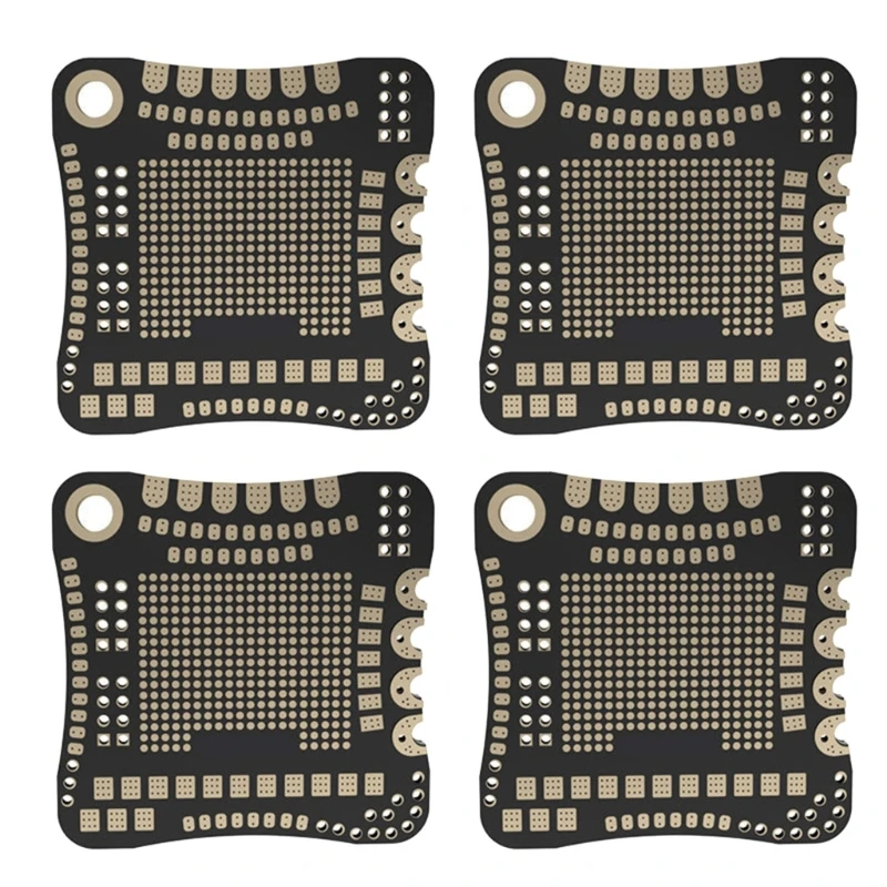 PCB Welding Exercise Board Set Of 4 Metal PCB Board for Soldering Practice