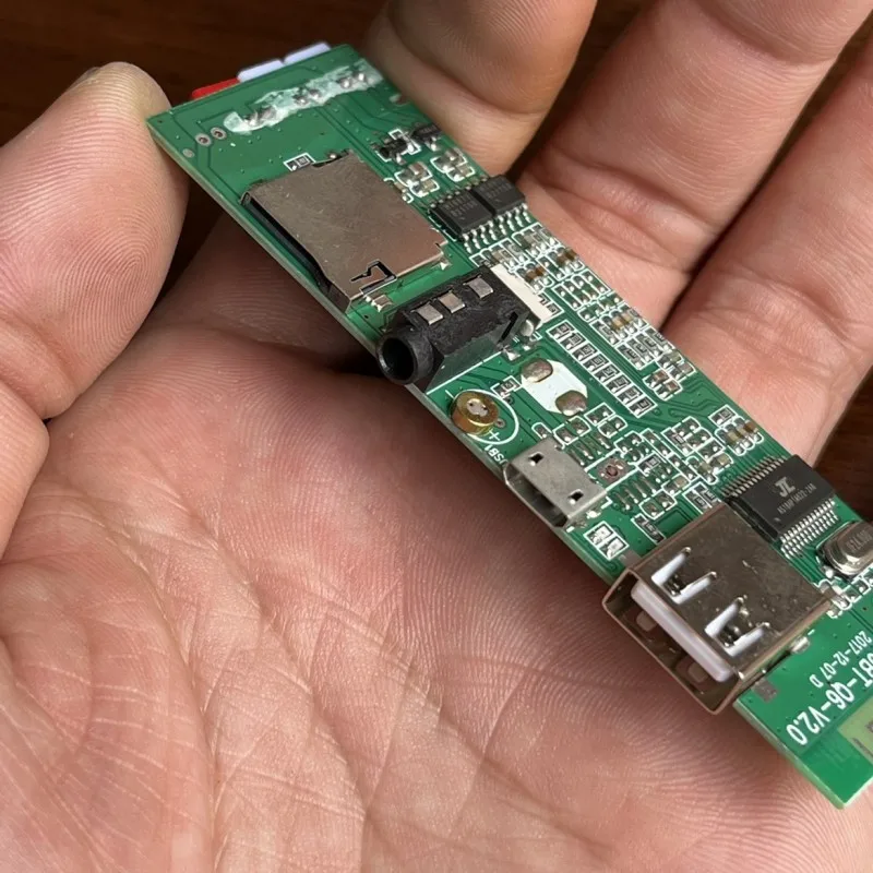 Bluetooth Amplifier Board 2x5W stereo Bluetooth power amplifier board supports U disk TF card AUX and other inputs