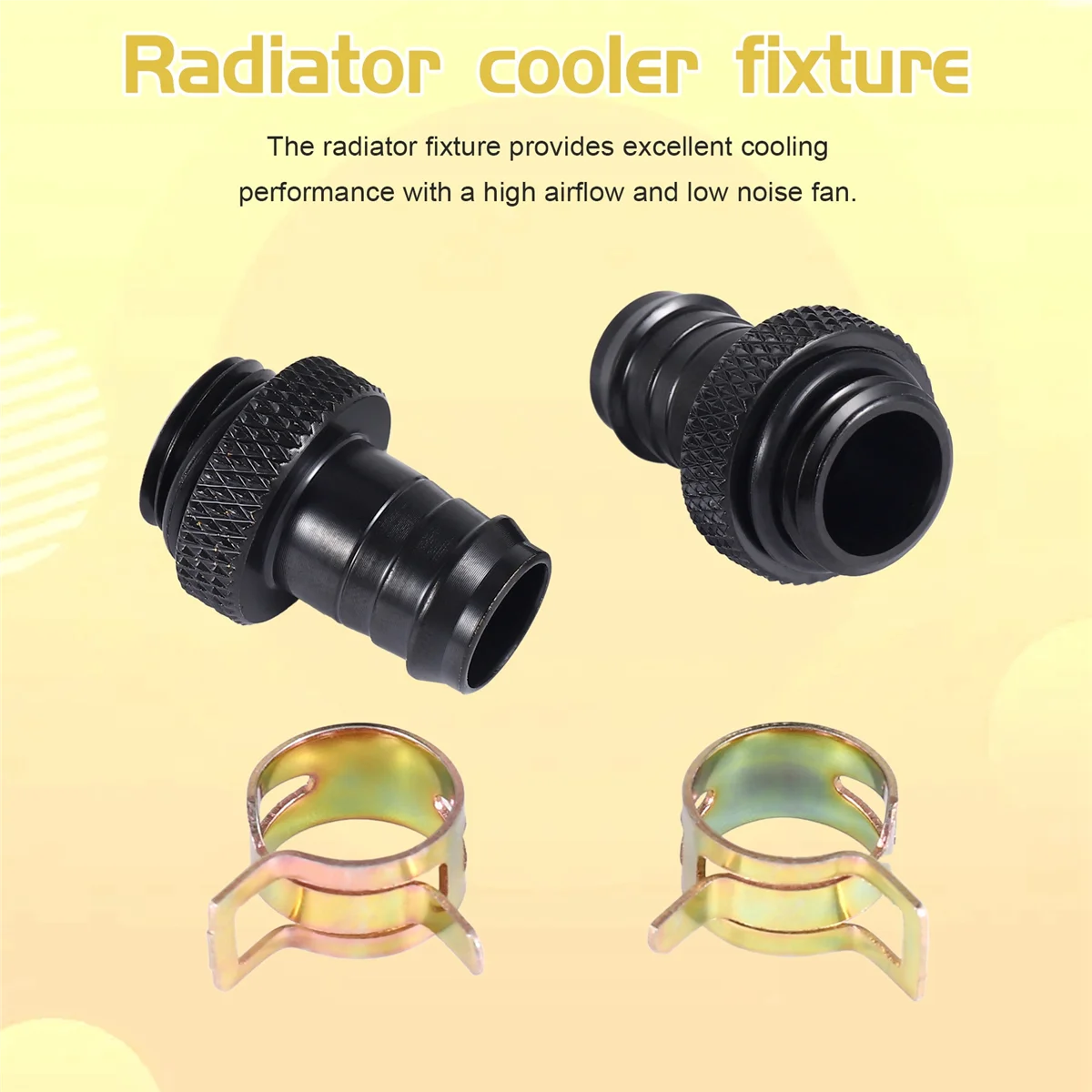 2 قطعة بارب المناسب الكمبيوتر تبريد المياه المبرد...