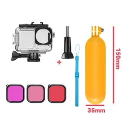 Waterproof Underwater Diving Protective Housing with Bracket Accessories for Kit D