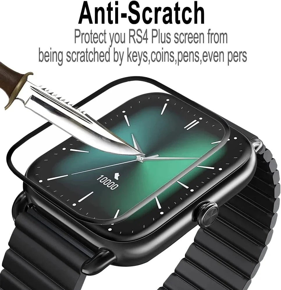 Premium Screen Protector for Smartwatches - Full Cover Protective Film, 1-5 Pack