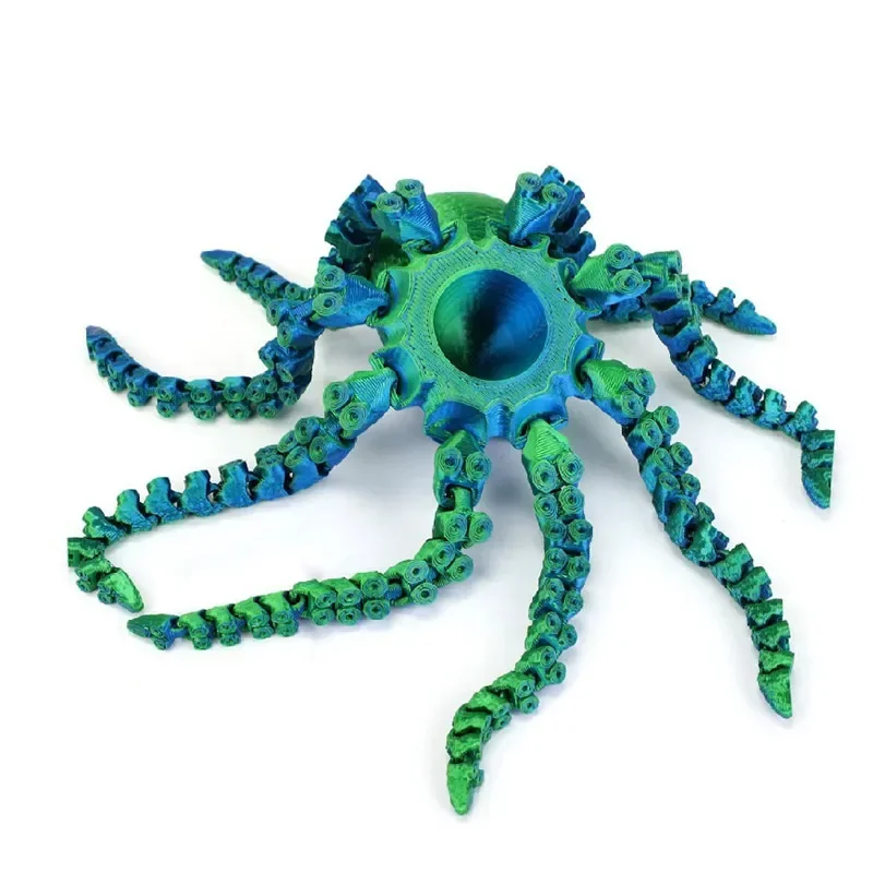 1pc 3D Printed Octopus Ornament: Creative Animal Desktop Home Model Gift 16 Sc1acc287f9914dfbb6134fc8fc50c137O