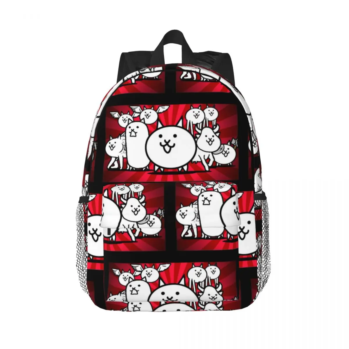 

Nyanko Great War Battle Cats Backpacks Teenager Bookbag Casual Children School Bags Laptop Rucksack Shoulder Bag Large Capacity