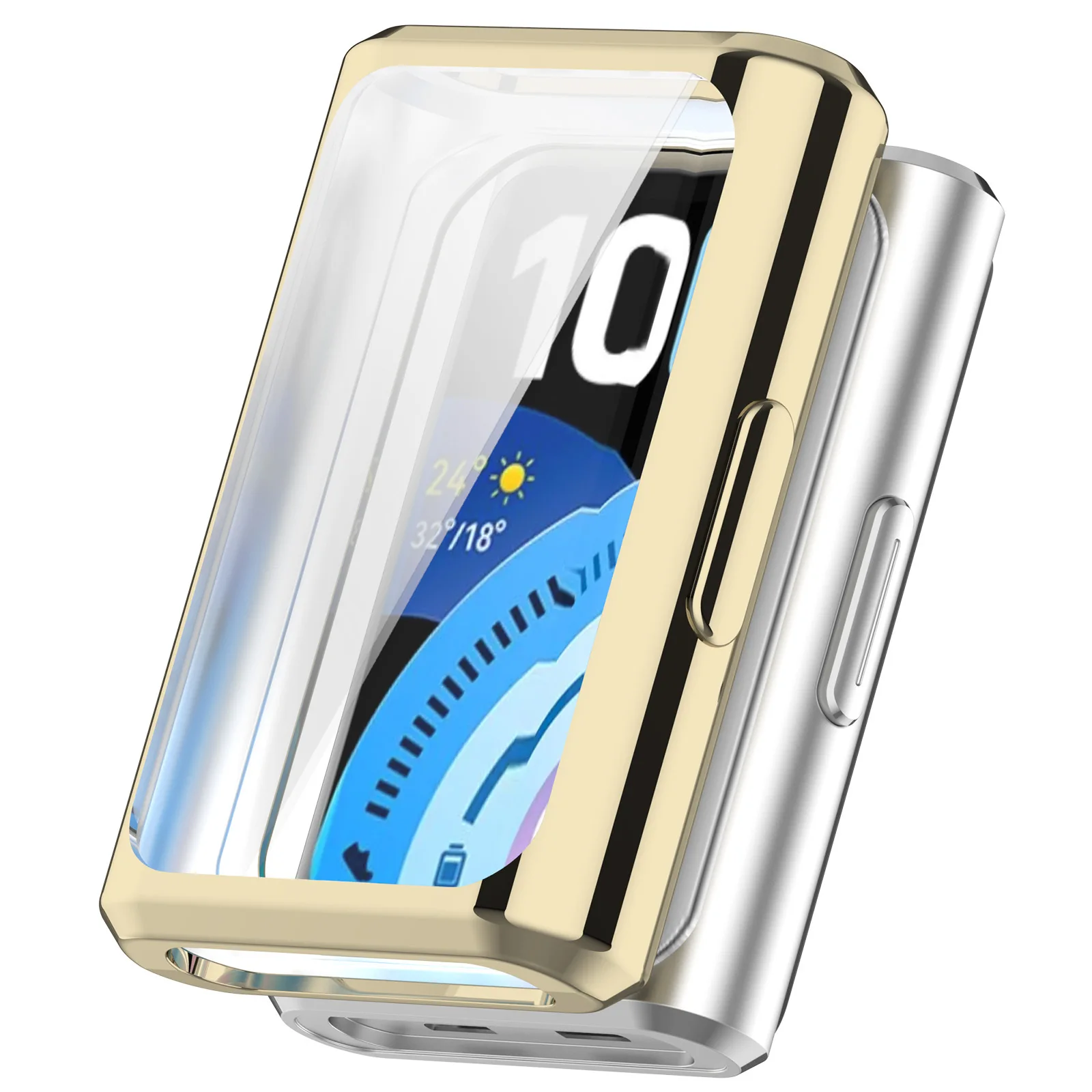 Premium TPU Full Anti-Scratch Screen Protector Case for Smartwatch Accessories