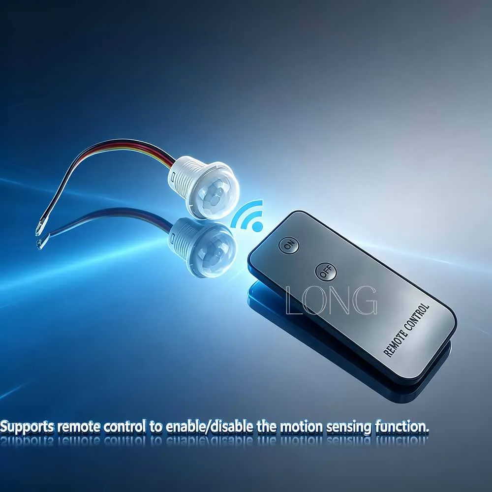 Motion-Activated Infrared Sensor Switch