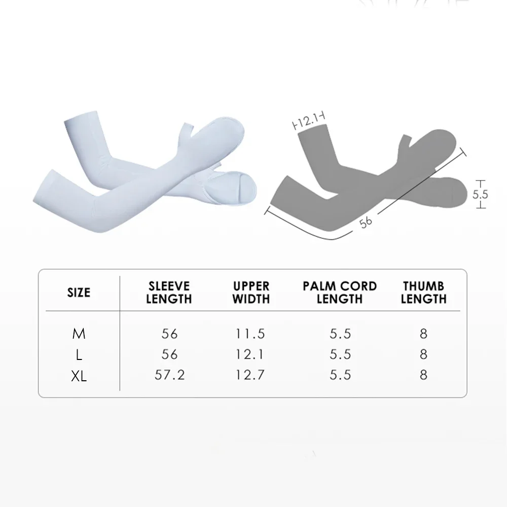 OhSunny  New Women Long Arm Sleeve V-Gloves UV Protection UPF50+ Upgraded Breathable Cooling Golf Gloves Outdoor Running