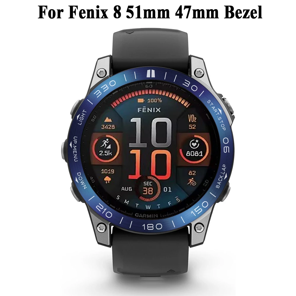 Elegant Metal Bezel Ring Case for Smartwatch Enhancement