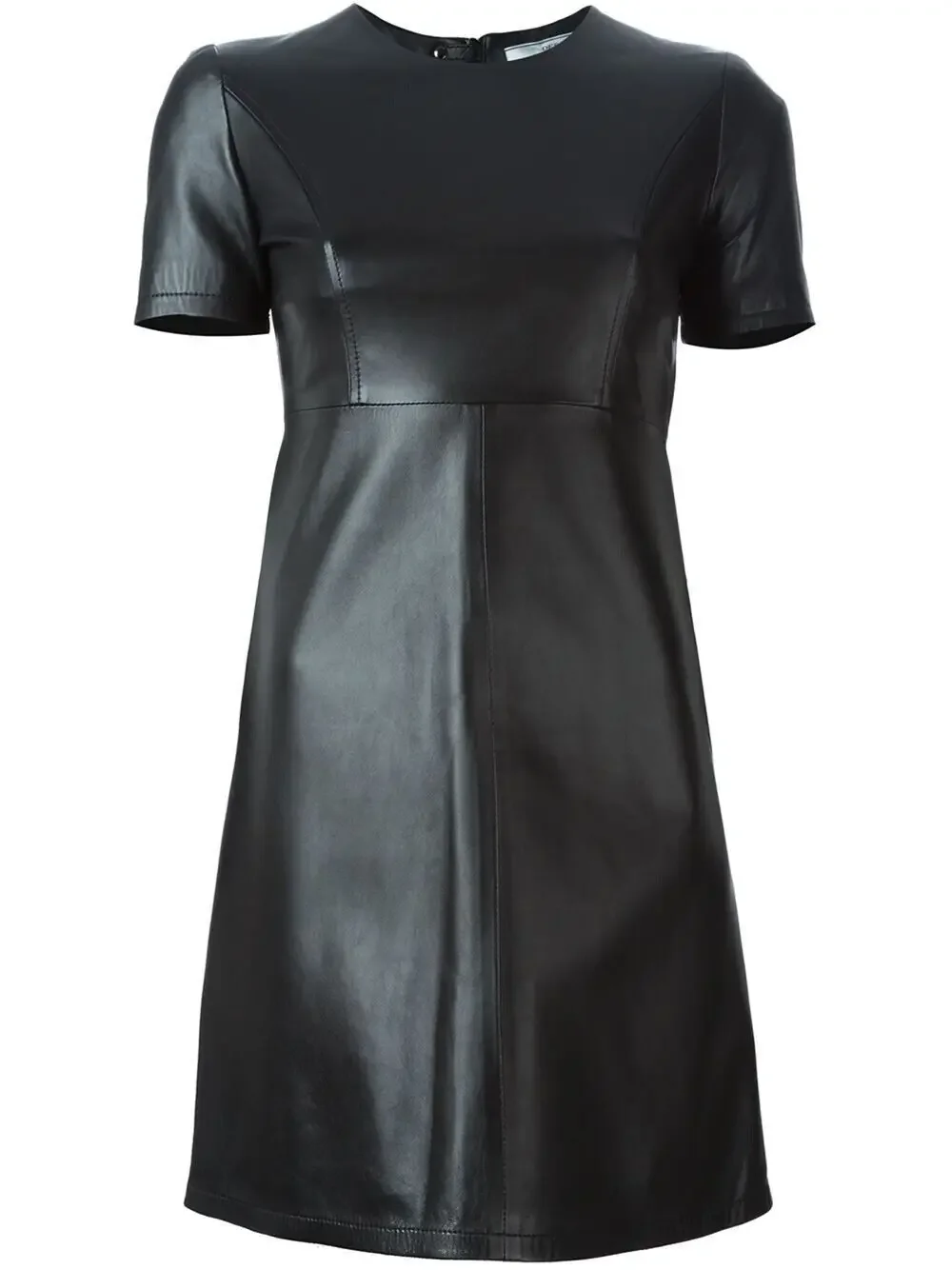 

Women Black Leather Dress Genuine Lambskin Women Fashion