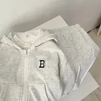 2er Set Baby Kleidung Hoodie Sport – Bild 2
