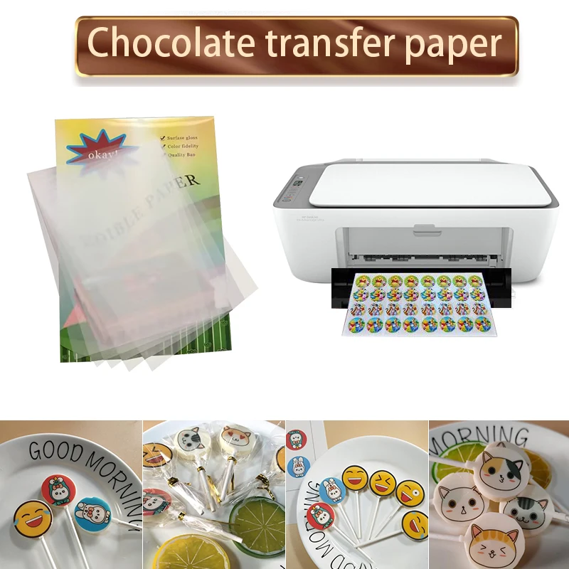 Wholesale Edible Transfer Paper with Good Material and Can Be Customized 