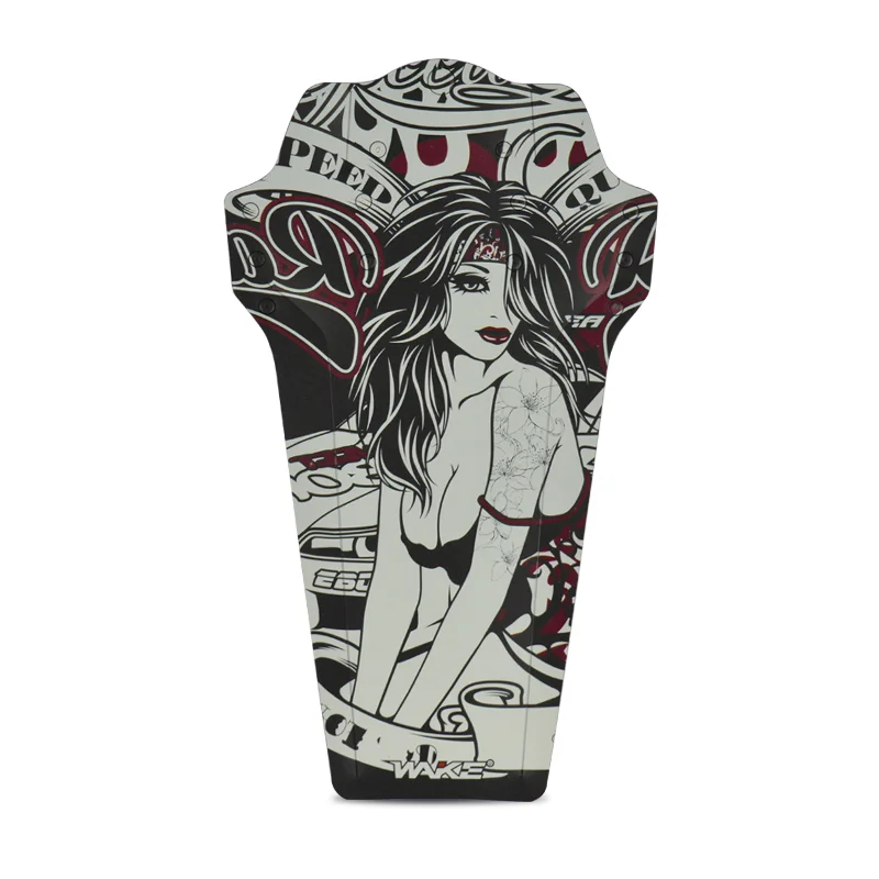 Garde-Boue Avant Coloré WAKE Pour VTT - 28x26 Cm - Neuf