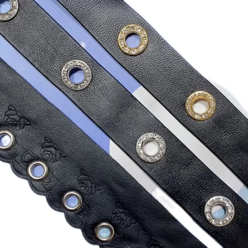 

Ширина 19/30 мм Φ с круглыми люверсами для одежды