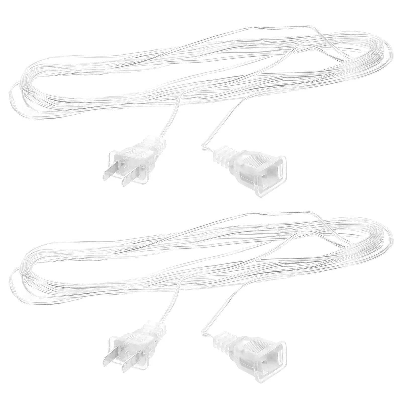 

5M Power Extension Cord For US Plug LED Holiday Light String Extension Standard Switch Cable Christmas Curtain Light
