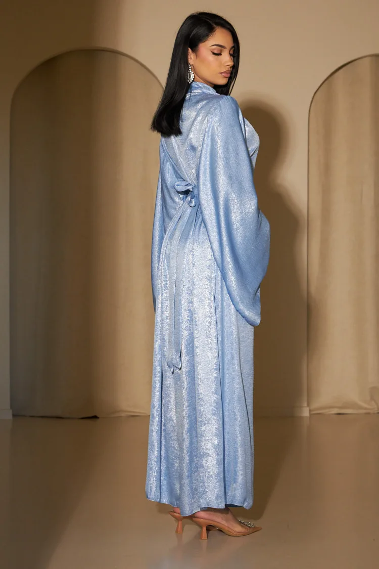 Soft Shiny Luxury Party Abaya Dubai Muslim Islam Abayas For Women Kaftan Dress Kebaya Caftan Marocain Femme Vestidos Musulmanes