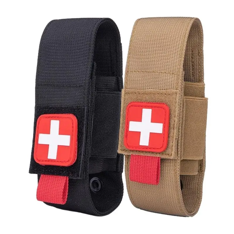 Tourniquet Pouch Medic Tourniquet Pouch Holster TQ Tourniquet Case & Trauma Medic Shear Pouch For Camping Hiking Travel