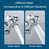 Kitchen Faucet Extender with Filter 2 Modes Metal Universal Swivel Bubbler Nozzle Sprayer 1080° Rotate Filtered Faucet Extension 2
