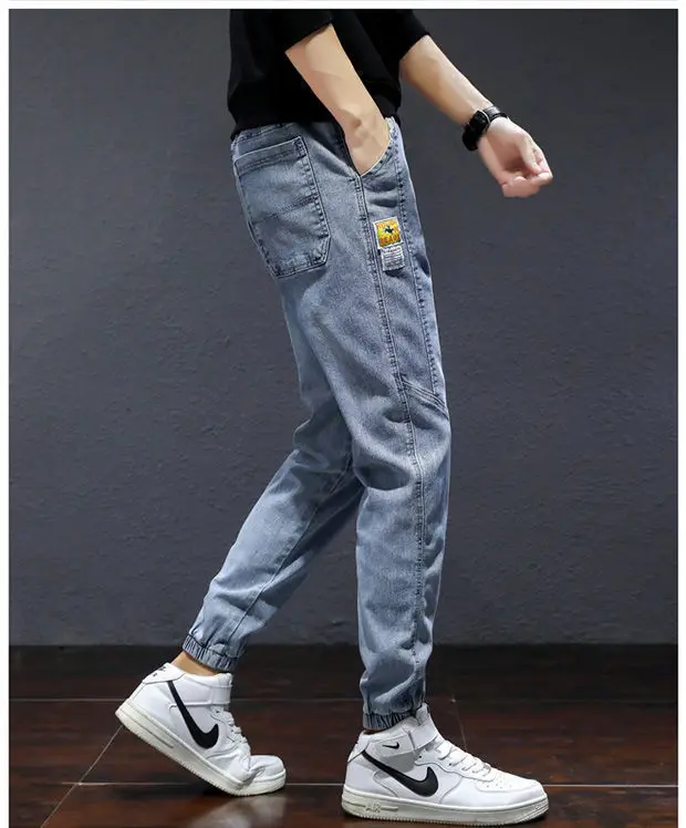 hippy pants Men Jean 2022 Pant Men Pants Harajuku Cargo Jeans Cotton Casual Harem Denim Hip Hop Sweatpants Male Trousers Size M-5Xl 22 Types jersey harem pants