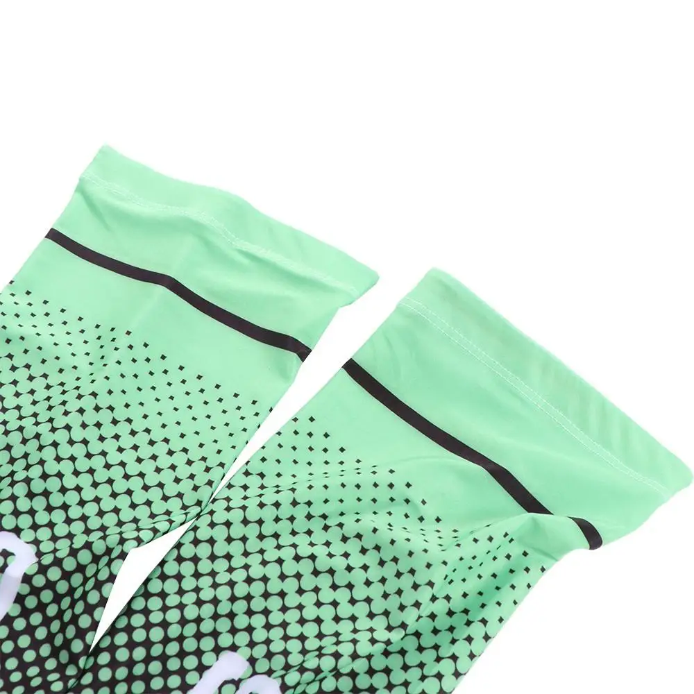 Outdoor Ice Silk Sleeve For Men Women Sunscreen Headscarf Sports Cooling Sleeves Cycling Arm Sleeves UV Protection Ice