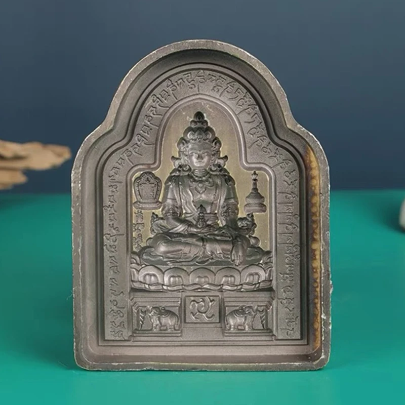 Alloy 3D Large Size Buddhist Figures Making Molds Bronze Casting Tools Variety Shapes Buddha Statue DIY Mold Crafts Decoration