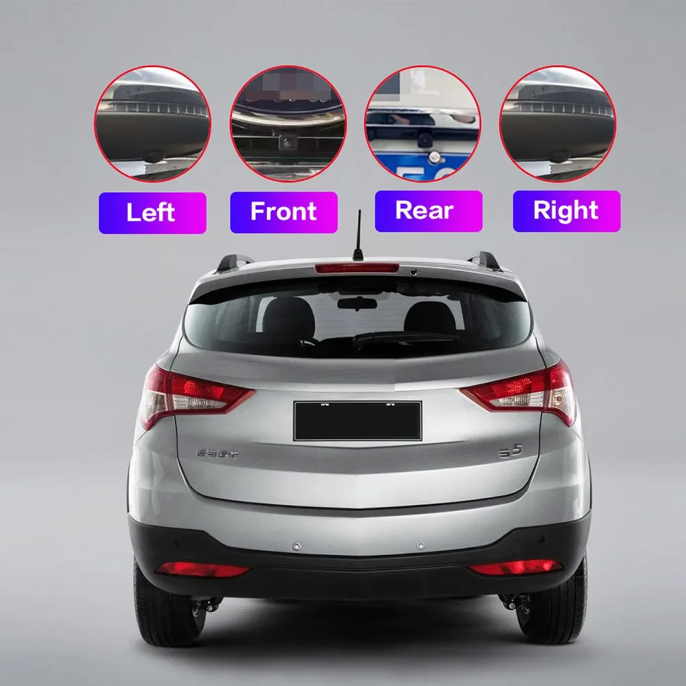 360 Car Camera Panoramic image system Android built-in 360app 3D Around view For Car Accessories 360 panoramic camera,360 degree camera