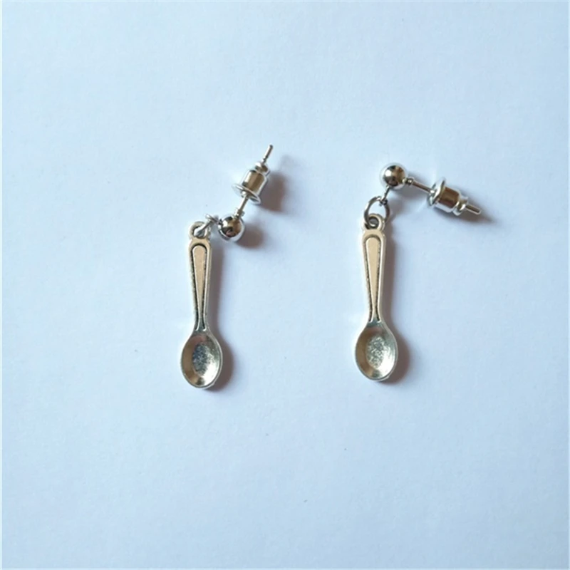 Spoon Stud Earring, Tableware Stud Earring,Christmas Stud Earring, Tiny Stud Earrings, Cute Stud Earrings, Mini Spoon 2