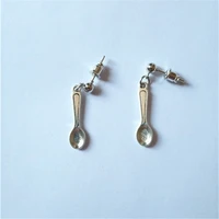 Spoon Stud Earring, Tableware Stud Earring,Christmas Stud Earring, Tiny Stud Earrings, Cute Stud Earrings, Mini Spoon 2