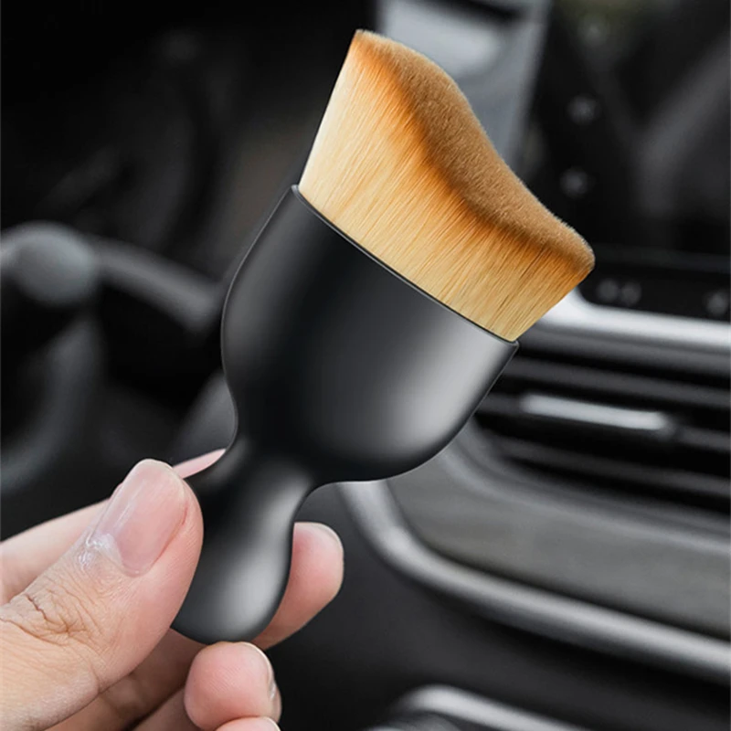 Car Interior Dust Brush Center Console Air Conditioning Outlet Cleaning Car Accessories