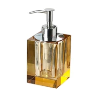 แบบพกพา Hand Sanitizer ขวดโลชั่นคริสตัลสบู่แชมพูเจลอาบน้ําอุปกรณ์ห้องน้ํา 6