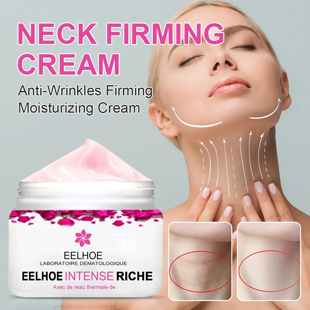 Neck Firming Cream Anti Wrinkles Firming Moisturizing Cream Lighten Neck Lines Improve Dryness Neck Repair Cream