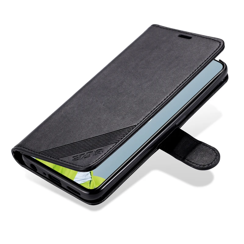 Premium PU Leather Wallet Case with Card Holder