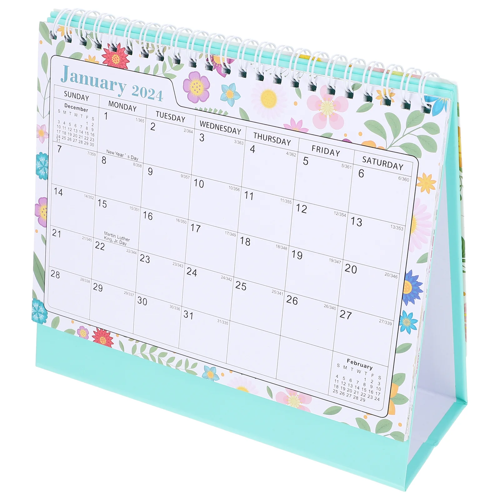 

Desk Calendar Desk Calendar Ornament Stand Up Flip Calendar Decor Desktop Calendar Desktop English Desk Calendar
