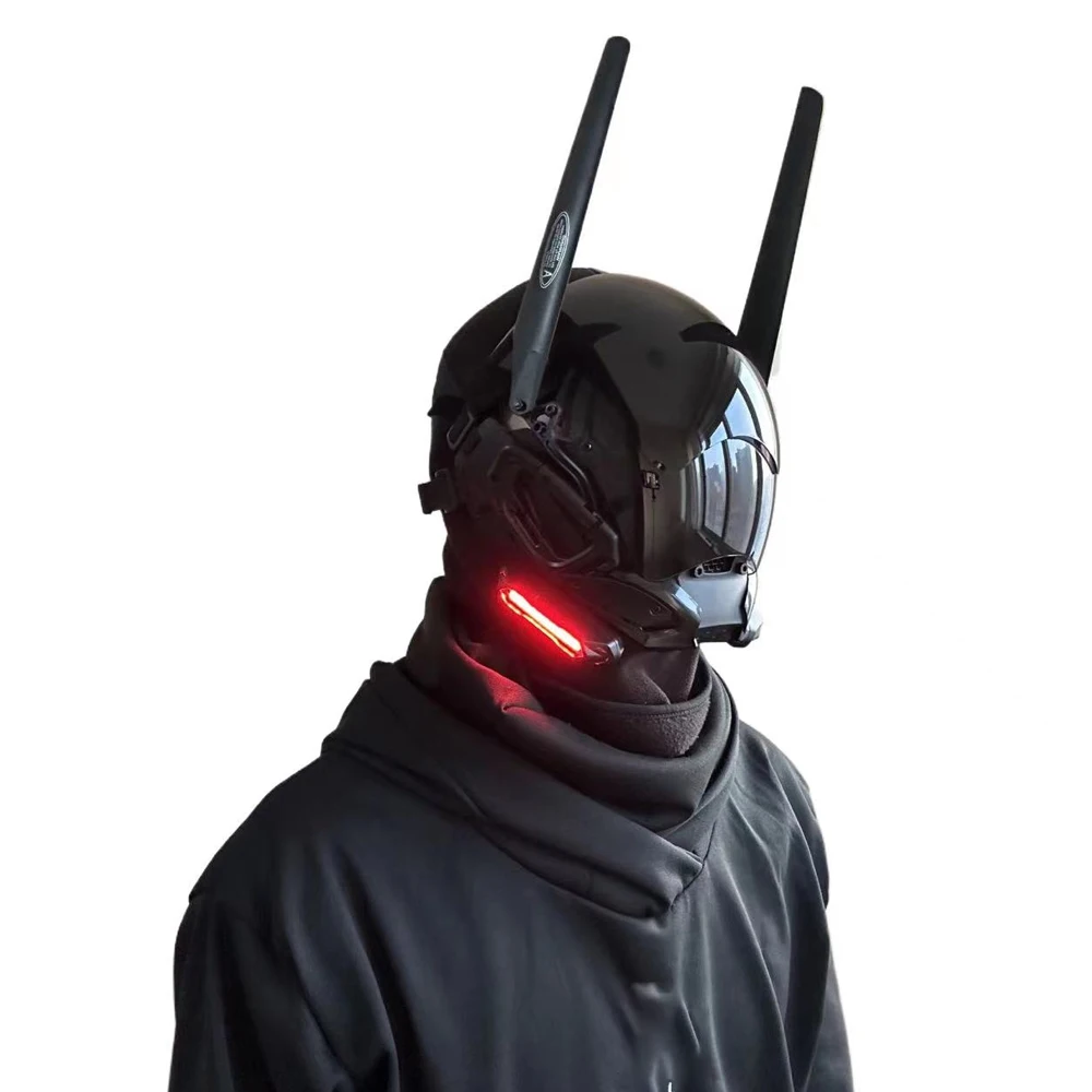 男性用ゴシックサイバーパンクマスク,ハロウィーンのコスプレ