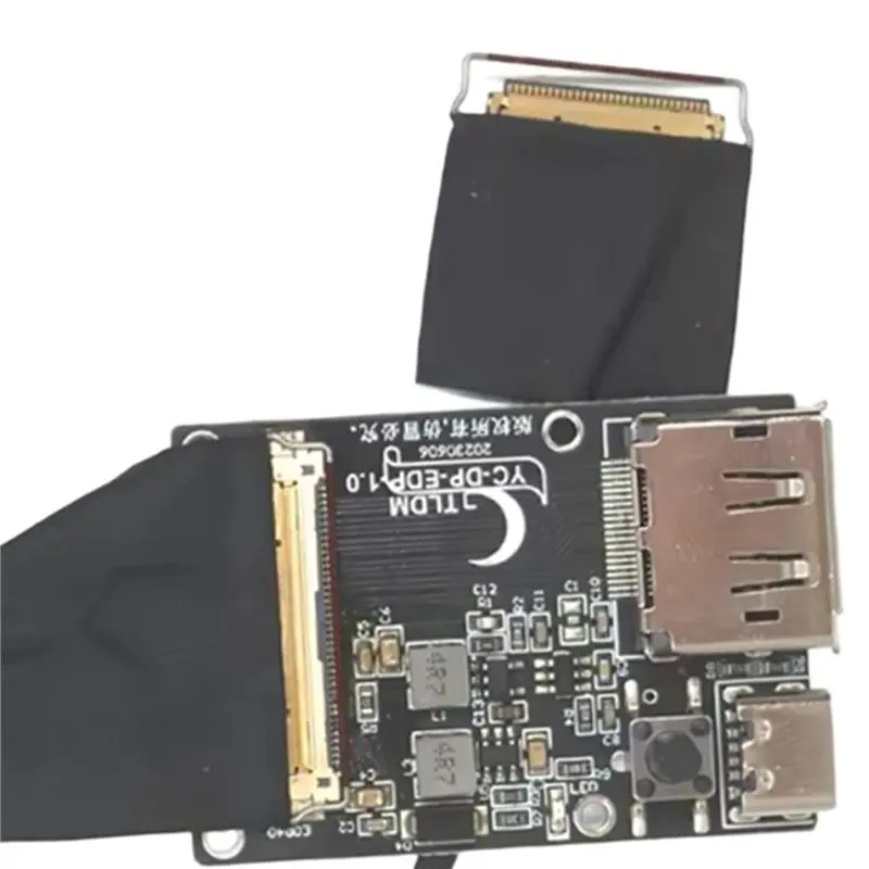 휴대용 LCD 디스플레이용 HJ-EDP 드라이버 보드 4K 8K 120HZ DP에서 EDP Edp 40P 40PIN 케이블 0.4 포함