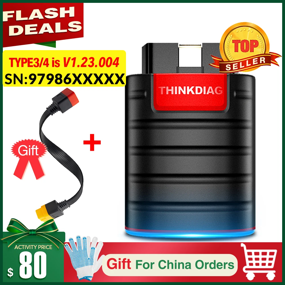 portable car battery charger THINKCAR Thinkdiag V1.23.004 Old Version Full System Scanner All Software OBD2 Diagnostic Tools 15 reset Ecu Coding pk ELM327 car battery charger price