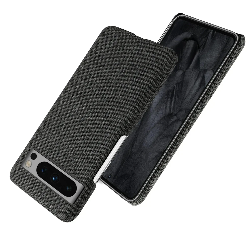 Luxury Fabric Antiskid Phone Case - Premium Cloth Cover