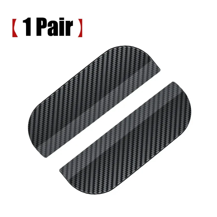 Rearview Mirror Rain Shield Rearview Mirror Rain Eyebrow Car Rearview Mirror Visor Rearview Mirror Rain Guard Rearview Mirror Visor 2Pcs Carbon Fiber Car Clip-on Side Snow Sun Visor Rain Cover for Rearview Mirror