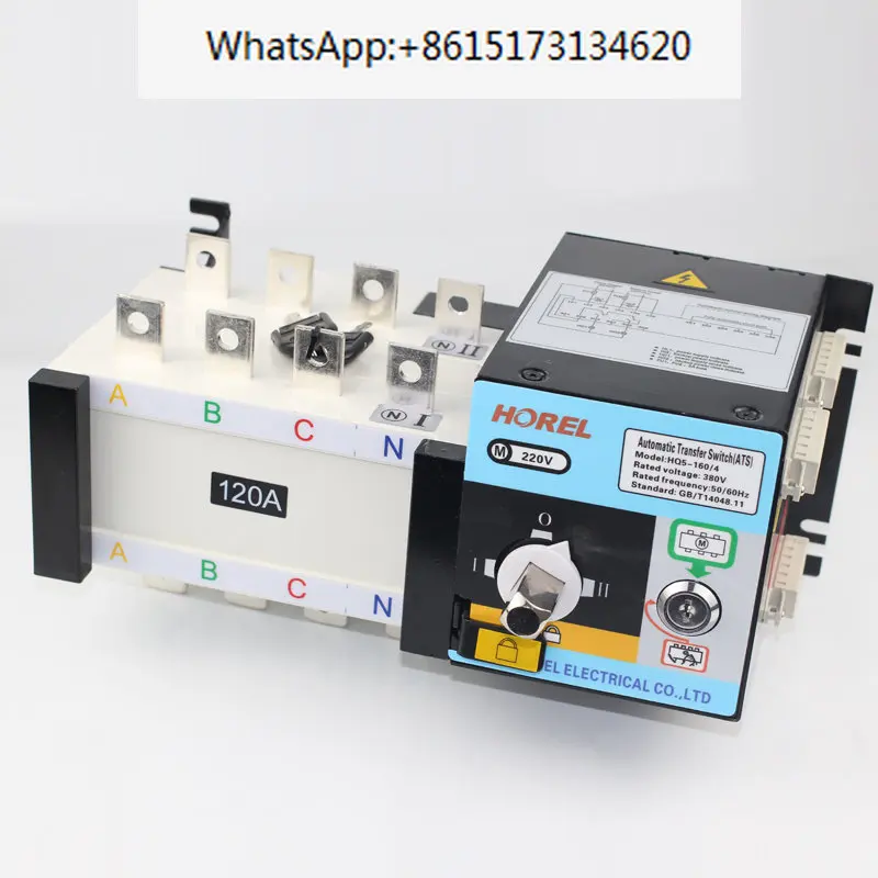

3p 4p 63A-3200A High Quality Generator Start Switch ATS
