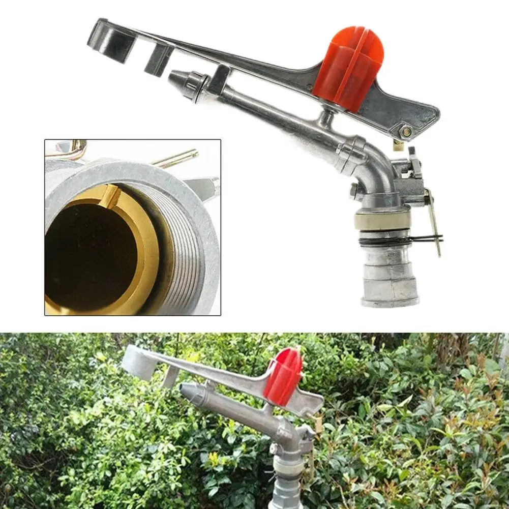 

Adjustable Impact Gun,efficiency Sprinklers Agriculture Farm,Covering Garden Agriculture Farm Range Sprinkler Rain Watering H4B3