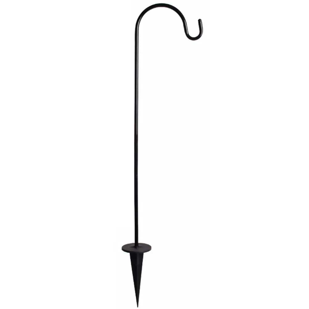 

Outdoor Shepherd Hooks Practical Iron Hangers Courtyard Hanging Hooks Practical Garden Stakes Multifunctional Lawn Stakes