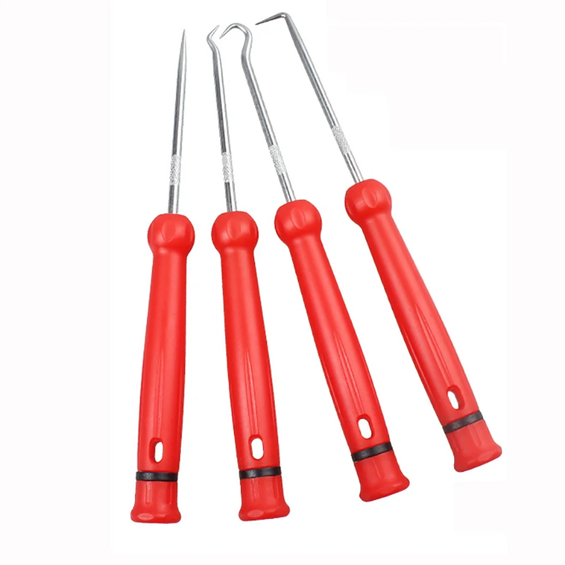 4/6/10Pcs 115mm Car Auto Vehicle Oil Seal Screwdrivers Set O-Ring Seal Gasket Puller Remover Pick Hooks Tools