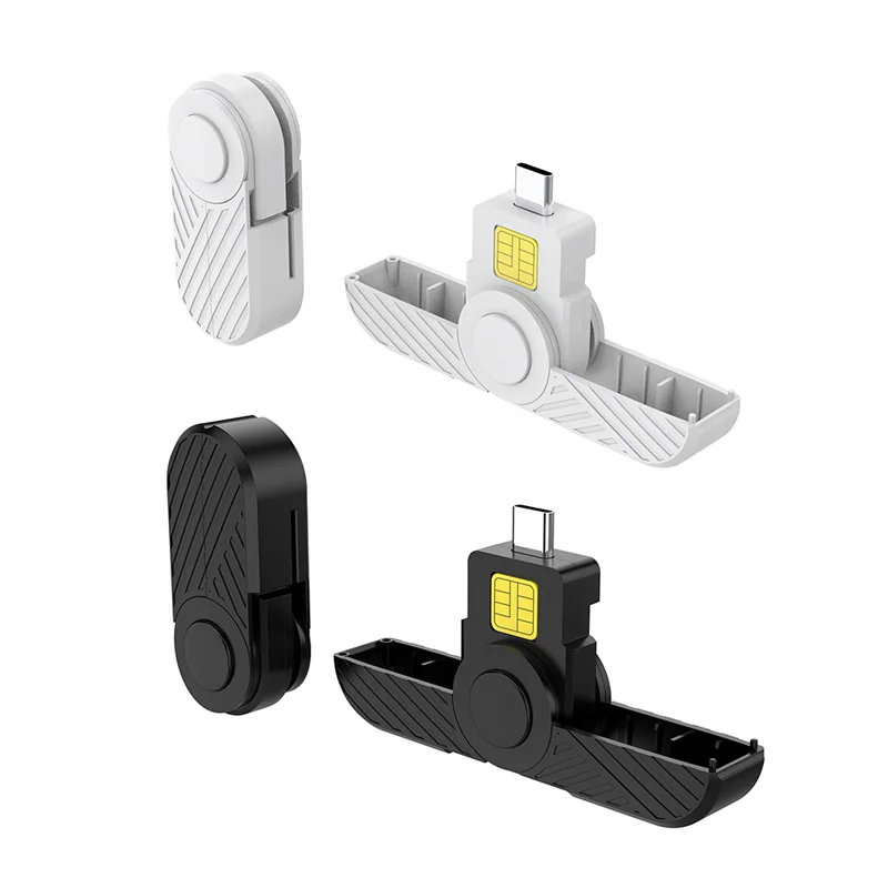 

Складной USB Type C Стандартный флэш-накопитель для SIM-карты/чтения карт с интегральной микросхемой, совместимый с смартфоном Macos