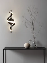  Bedside Hanging Lamps LED Pendant Lamps Home kitchen Decoration Indoor lighting lamp For Dining Table Study Room bedroom Black 