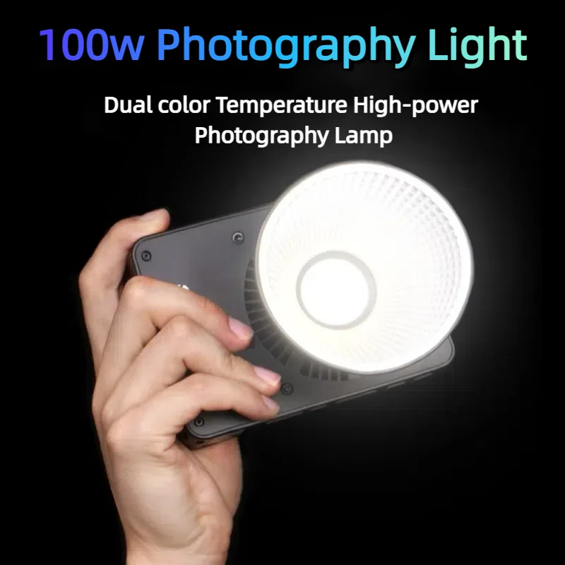 Portable 100w Photography Light Full Color Temperature Soft Light