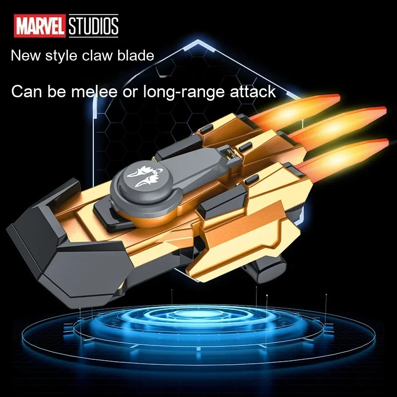 

2024 New Marvel Peripheral Toys Wolverine Claw Launcher One-Button Launch Electric Continuous Cool Creative Toy Creative Gift