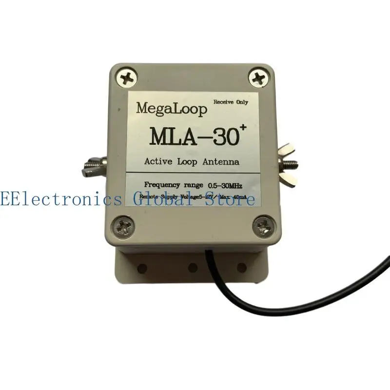 462B 옥상 발코니 라디오 MLA-30+ 플러스 0.530MHz 루프 안테나 중단파 안테나 500kHz30MHz 키트 실외 안테나