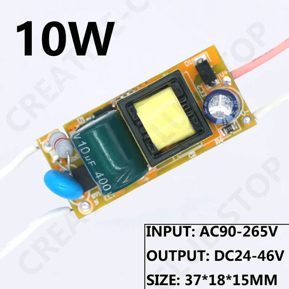 LED-Treiber 10 W 20 W 30 W 40 W 50 W DC24-36V Netzteil Konstantstrom Automatische Spannungsregelung Lichttransformator für LED-Leuchten – Detail 1