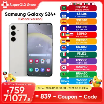 Samsung Galaxy S24+ Plus Smartphone Snapdragon 8 Gen 3 6.7